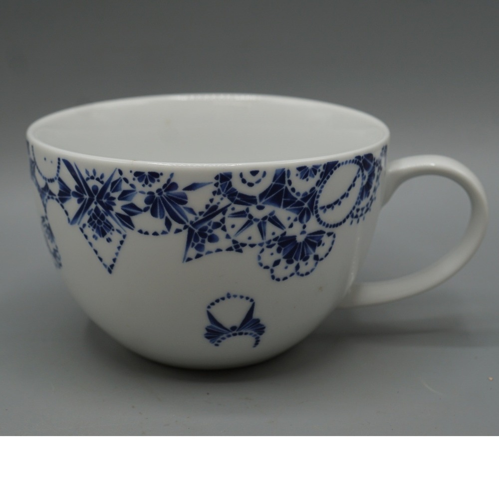 IKEA Jämnt JAMNT Blue & White Floral Coffee Tea Mug Cup Replacement
